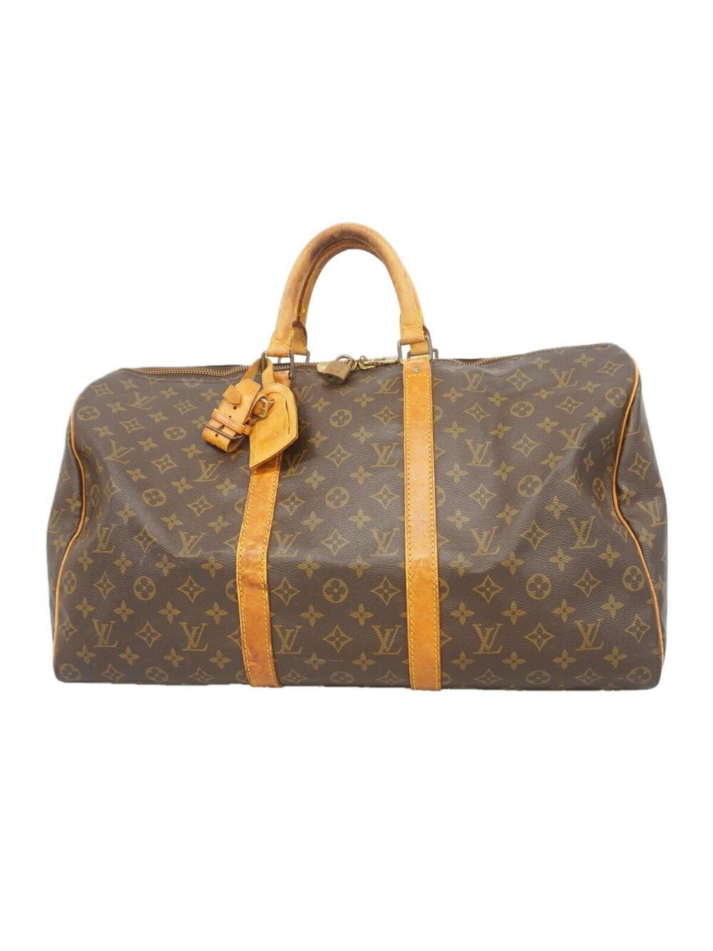 Louis Vuitton Keepall Bag Canvas 50 #375637L78B